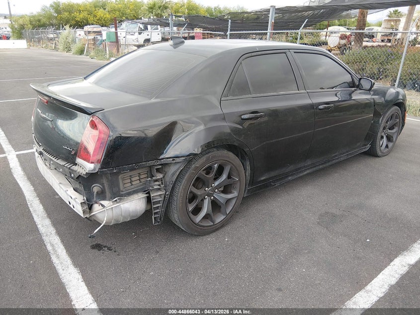 2023 Chrysler 300 5.7 Black Lot 111044866043 Vin 2C3CCABT2PH604970