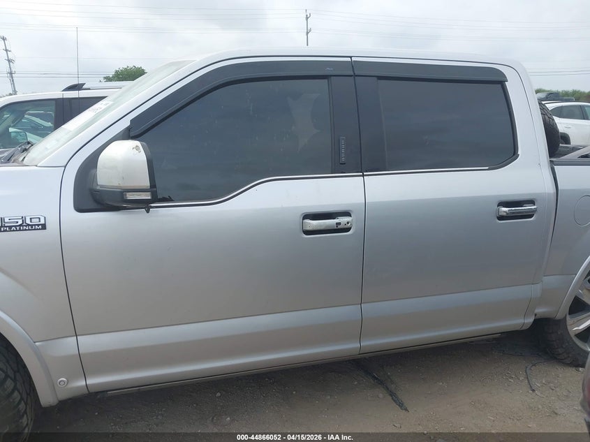 2019 Ford F-150 5.0 Platinum silver Lot 111044866052 Vin 1FTEW1E53KFB90231