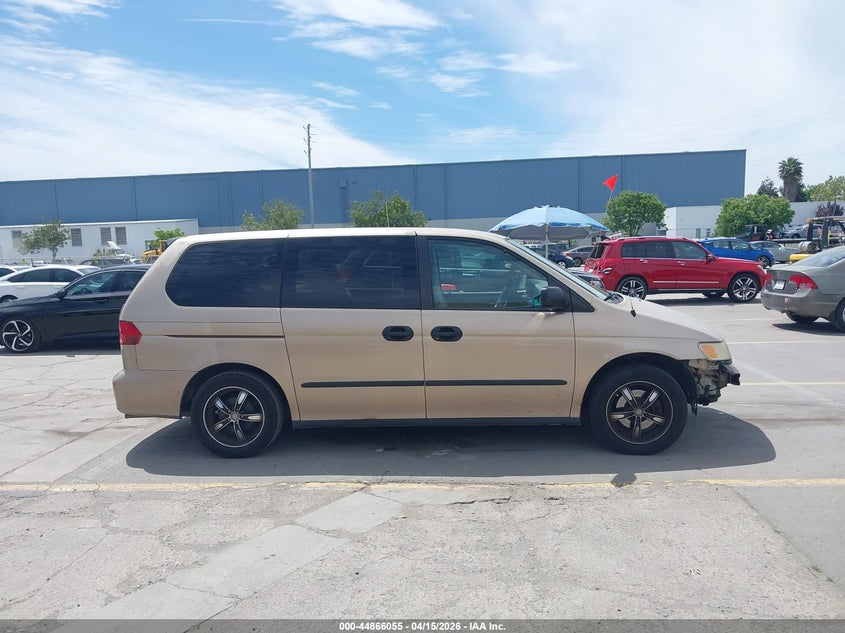 2001 Honda Odyssey Lx VIN: 2HKRL18591H529956 Lot: 44866055