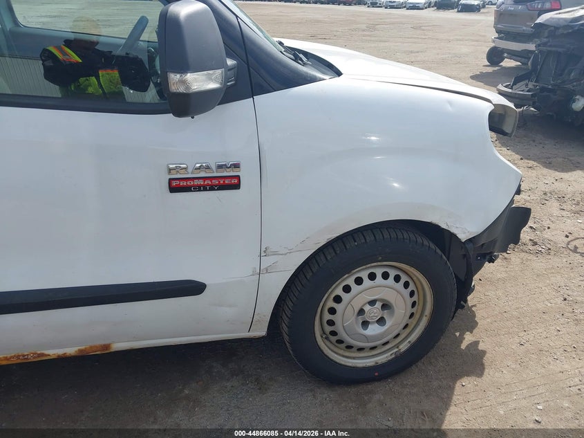 2016 Ram Promaster City Tradesman VIN: ZFBERFAT7G6B32371 Lot: 44866085