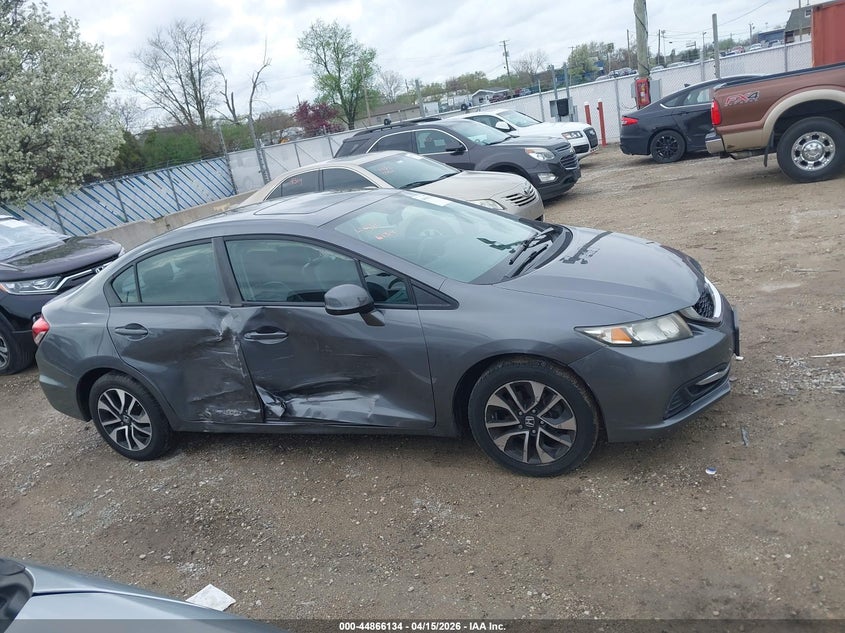 2013 HONDA CIVIC SEDAN 1.8L I-4 VVT, 140HP