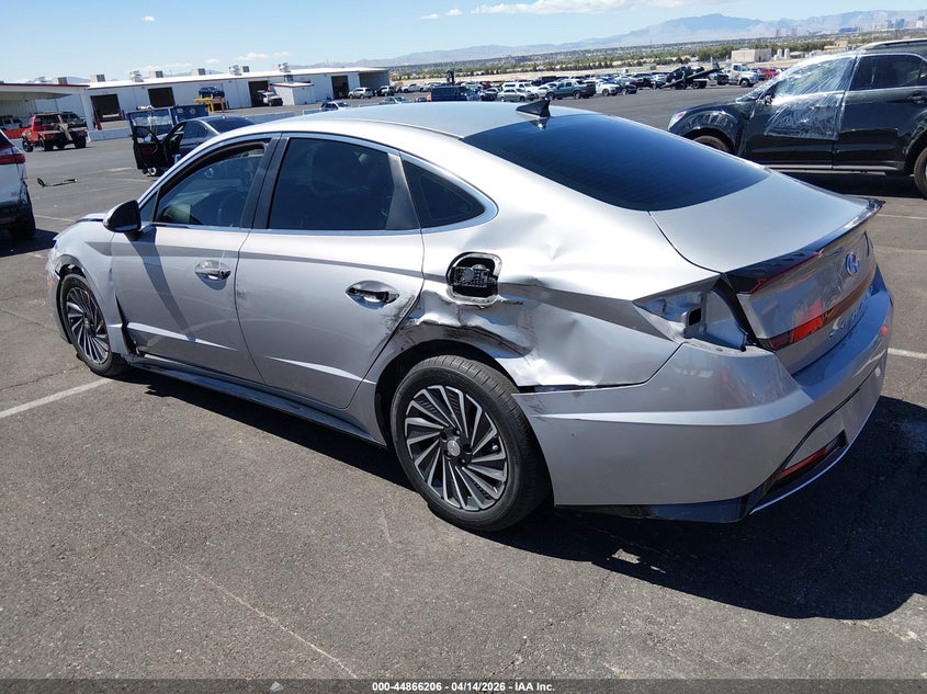 2023 HYUNDAI SONATA HYBRID auction photo 3