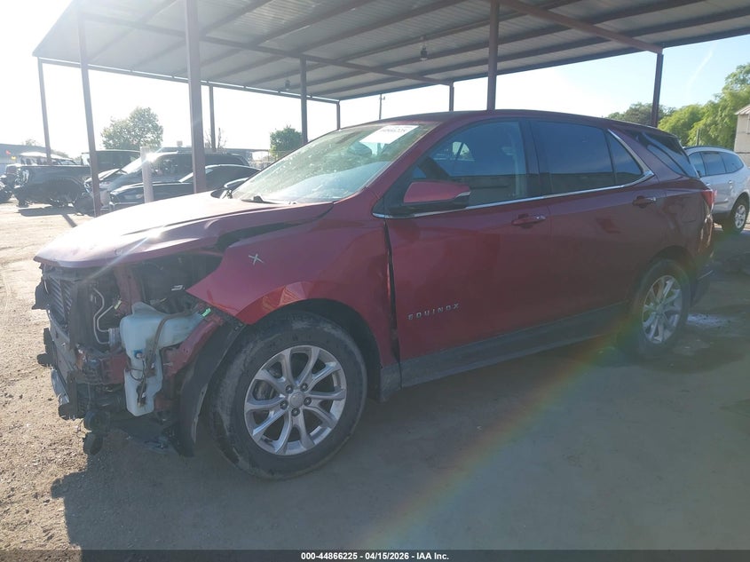 VIN 3GNAXJEV4JS559661 2018 CHEVROLET EQUINOX LT
