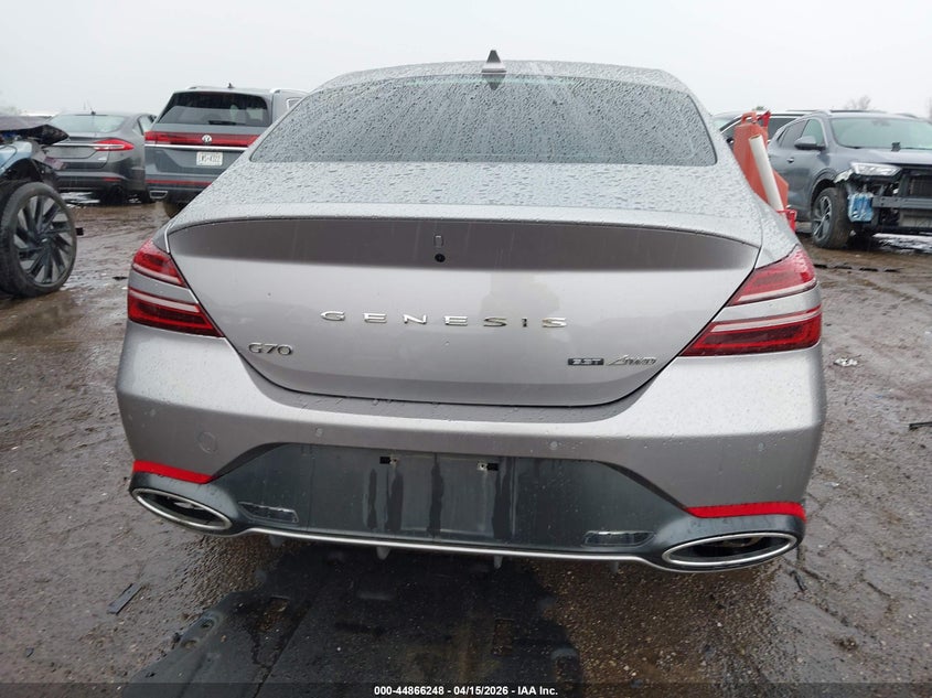 2025 Genesis G70 3.3T Awd Sport Advanced VIN: KMTG54SE9SU145003 Lot: 44866248
