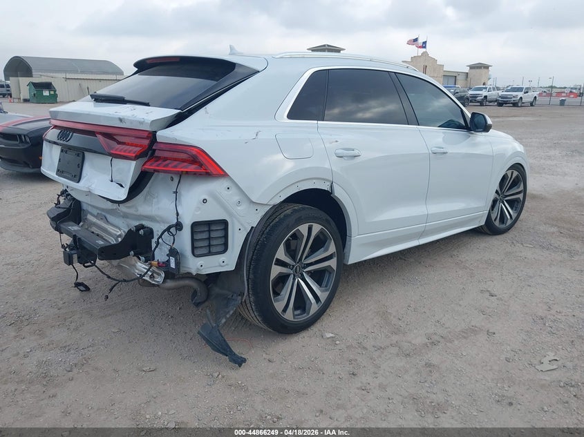 Vin: wa1cvbf1xnd005419, lot: 45363560, audi q8 prestige 55 tfsi quattro tiptronic 20224