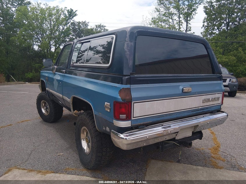 1987 Chevrolet Blazer V10
