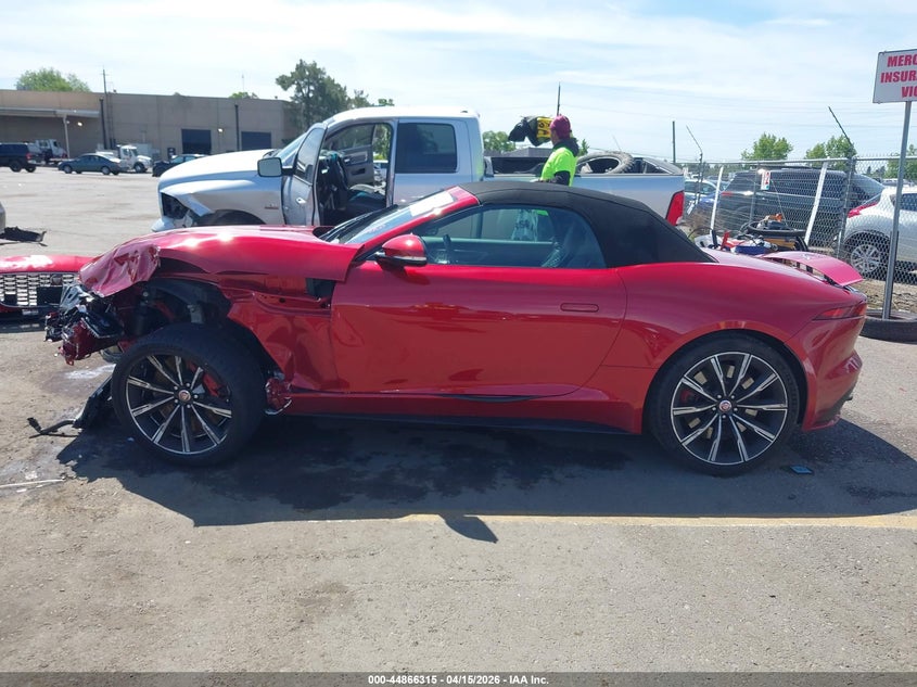 2021 Jaguar F-Type R Awd Automatic VIN: SAJD55FE4MCK69661 Lot: 44866315