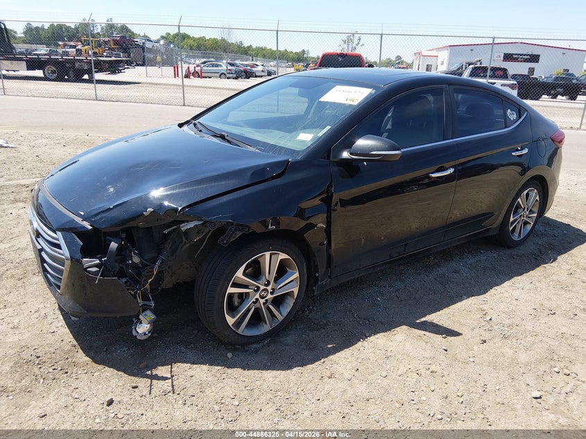 VIN KMHD84LFXHU289793 2017 HYUNDAI ELANTRA LIMITED