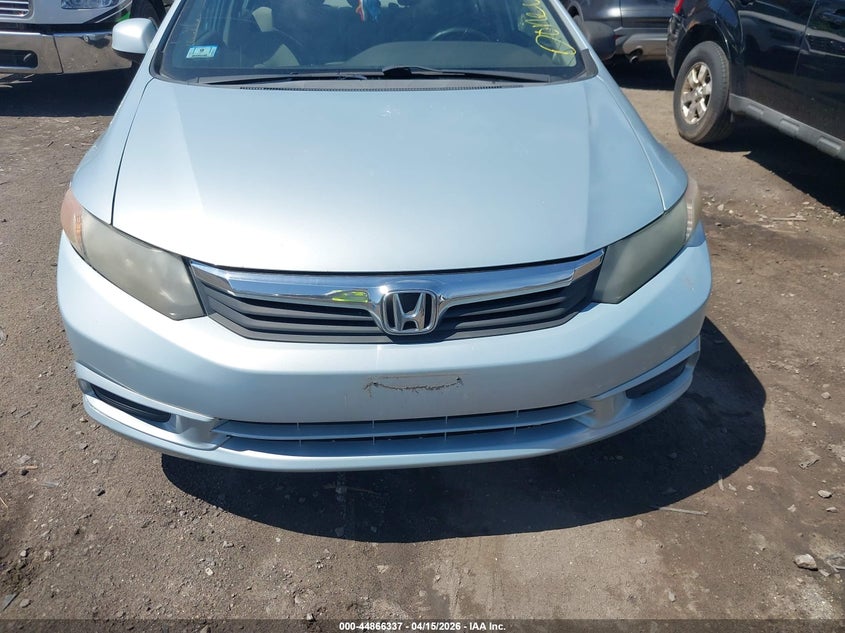 2012 Honda Civic Ex VIN: 2HGFB2F86CH524705 Lot: 44866337