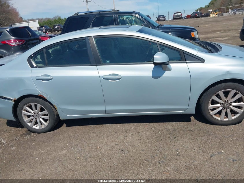 2012 Honda Civic Ex VIN: 2HGFB2F86CH524705 Lot: 44866337