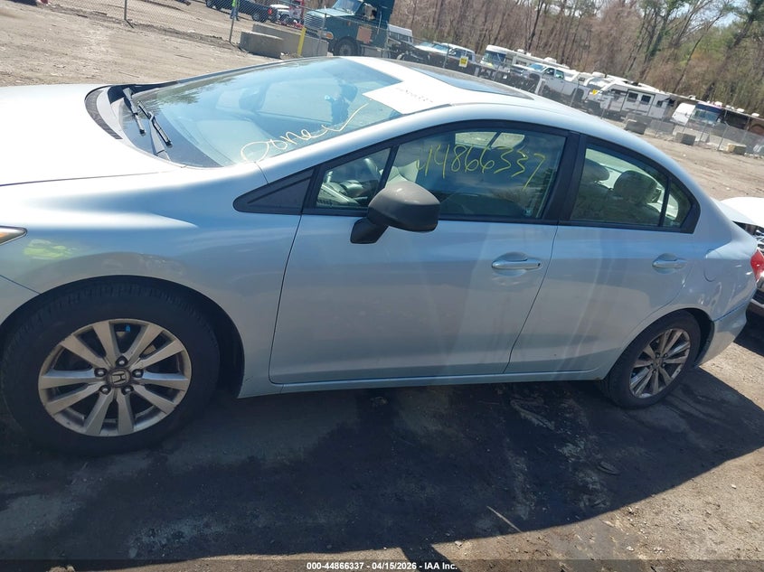 2012 Honda Civic Ex VIN: 2HGFB2F86CH524705 Lot: 44866337