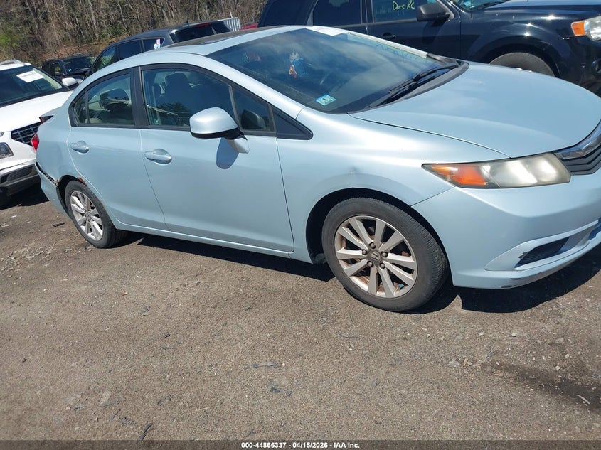 2012 Honda Civic Ex VIN: 2HGFB2F86CH524705 Lot: 44866337