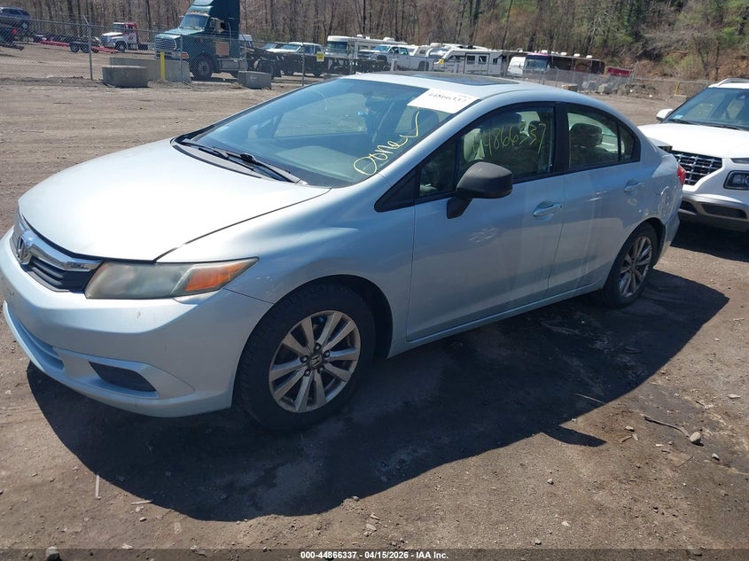 2012 Honda Civic Ex VIN: 2HGFB2F86CH524705 Lot: 44866337