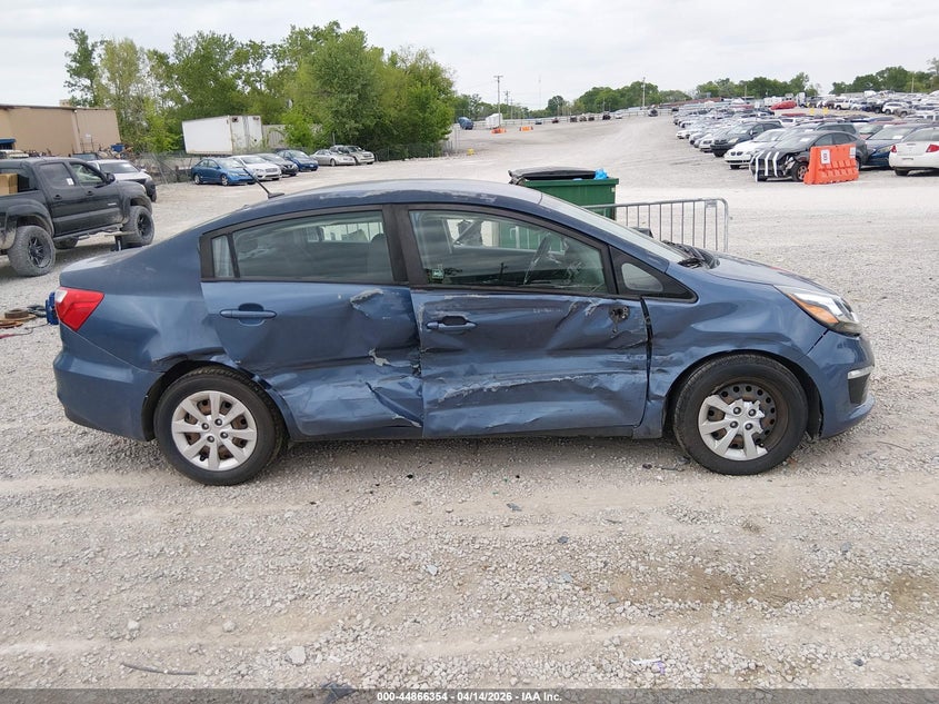 2016 Kia Rio Lx VIN: KNADM4A31G6667587 Lot: 44866354