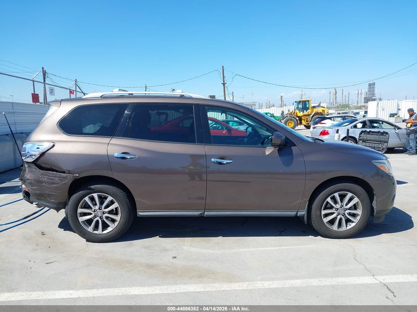 2015 Nissan Pathfinder Sv VIN: 5N1AR2MN5FC642017 Lot: 44866382