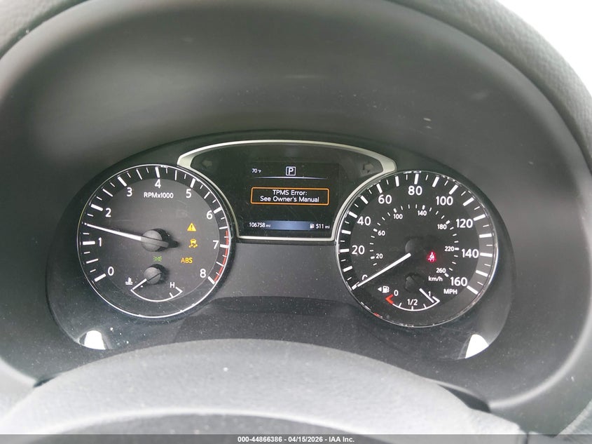 2016 Nissan Altima 2.5 S VIN: 1N4AL3AP5GC126393 Lot: 44866386