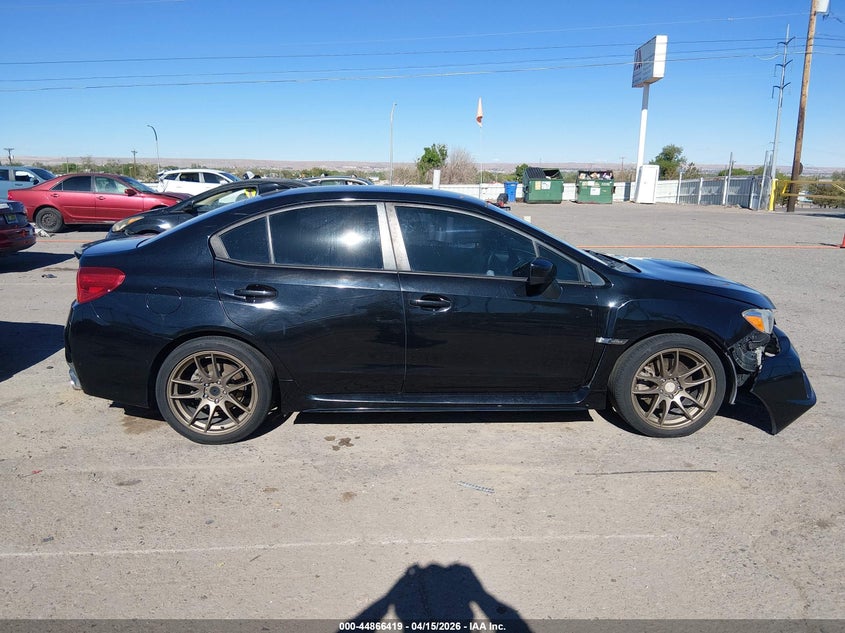 2017 Subaru Wrx 2.0 black Lot 111044866419 Vin JF1VA1B63H9801254