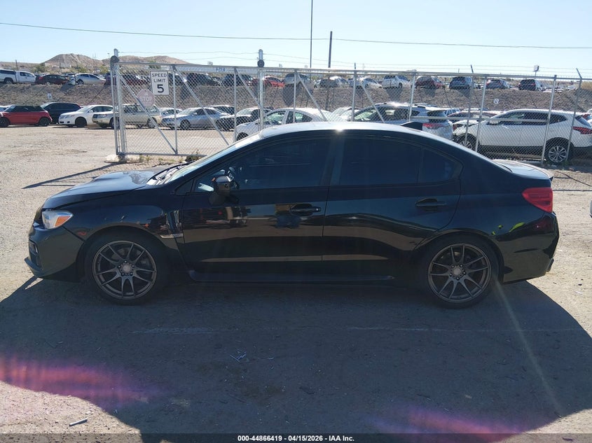 2017 Subaru Wrx 2.0 black Lot 111044866419 Vin JF1VA1B63H9801254