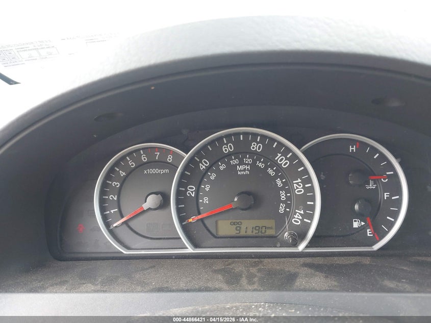 2009 Kia Sorento Lx VIN: KNDJC735X95873833 Lot: 44866421