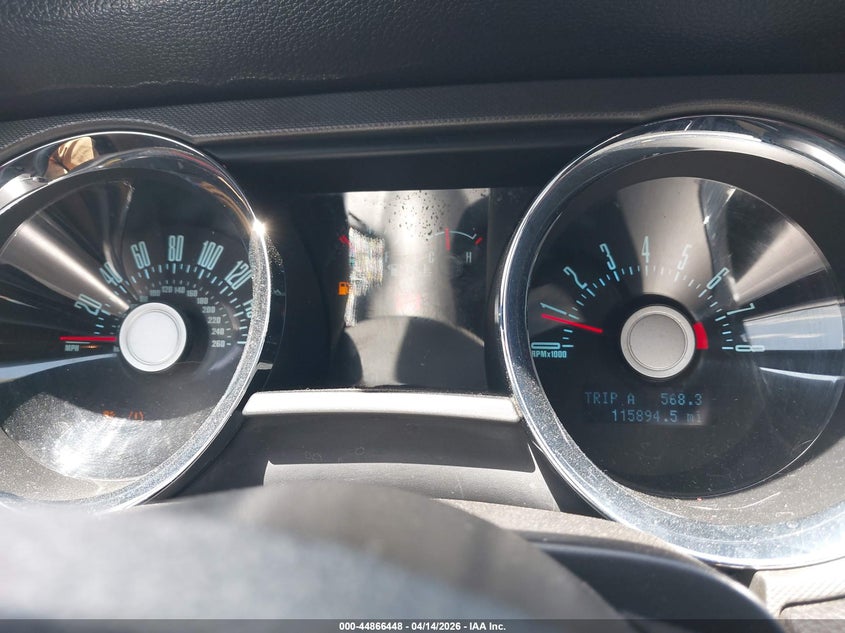 2011 Ford Mustang Gt VIN: 1ZVBP8CF6B5155934 Lot: 44866448