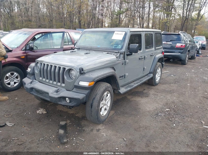 2022 Jeep Wrangler Unlimited Sport S 4x4 1C4HJXDG8NW201343 photo 1