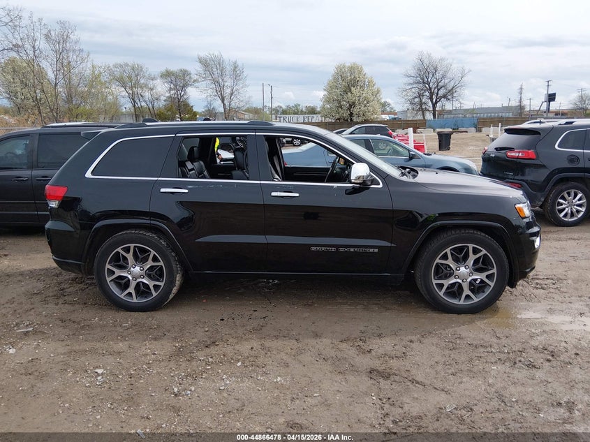 2019 Jeep Grand Cherokee Overland 4X4 VIN: 1C4RJFCG8KC760971 Lot: 44866478