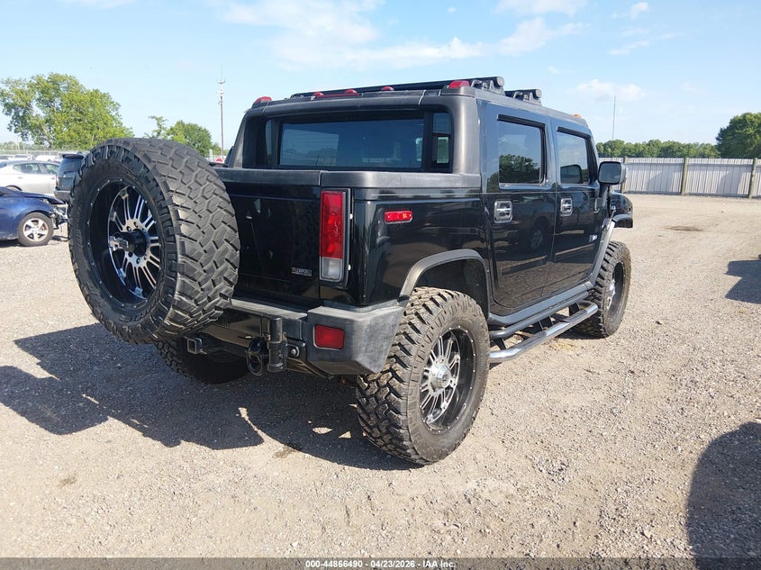 2009 HUMMER H2 SPORT UTILITY VEHICLE 6.2L V-8 VVT, 393HP