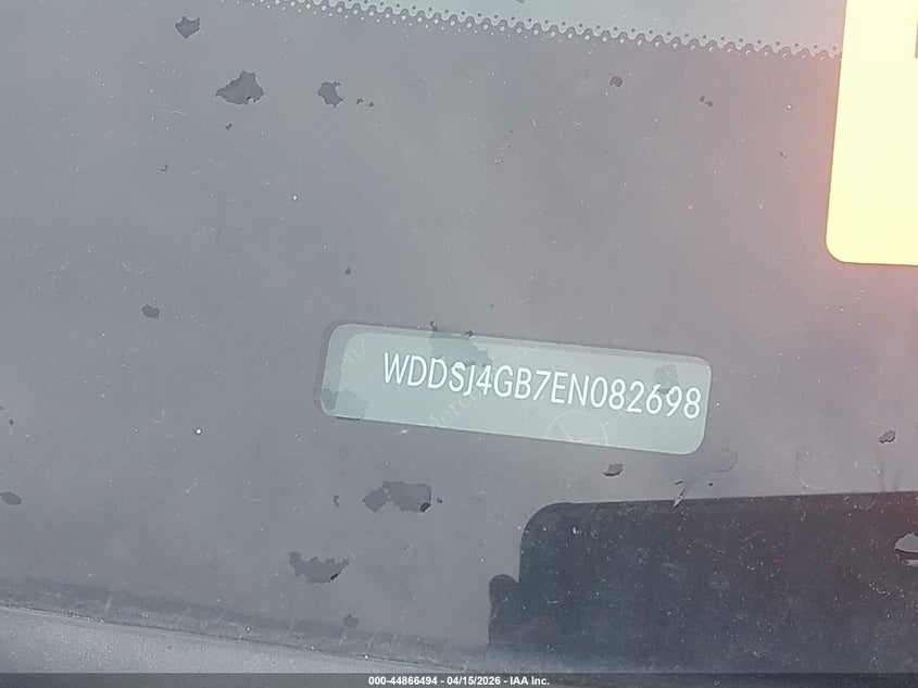 2014 Mercedes-Benz Cla 250 4Matic VIN: WDDSJ4GB7EN082698 Lot: 44866494