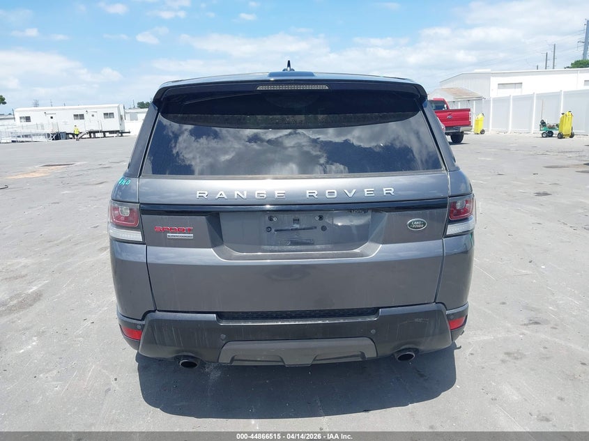 2016 Land Rover Range Rover Sport 5.0L V8 Supercharged/5.0L V8 Supercharged Dynamic VIN: SALWR2EF8GA591328 Lot: 44866515