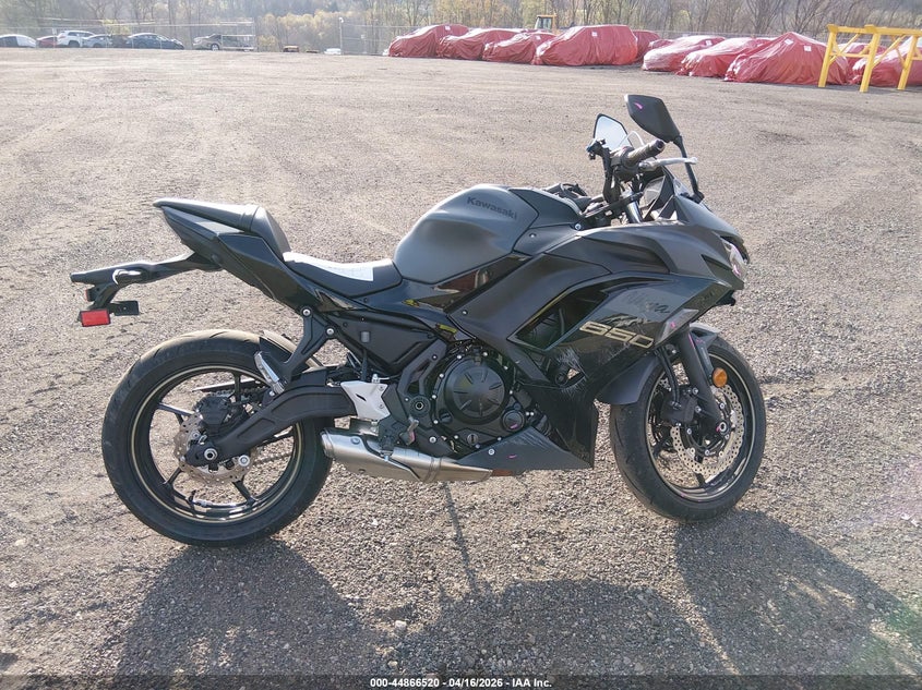 2024 Kawasaki Ninja Kawasaki Ex650 P black Lot 111044866520 Vin ML5EXEP14RDAD5586