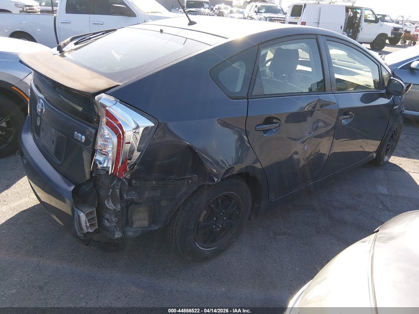 2012 Toyota Prius 1.8 Two grey Lot 111044866522 Vin JTDKN3DU0C5488740