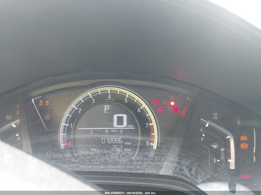 2017 Honda Cr-V Lx VIN: 2HKRW6H37HH221200 Lot: 44866531