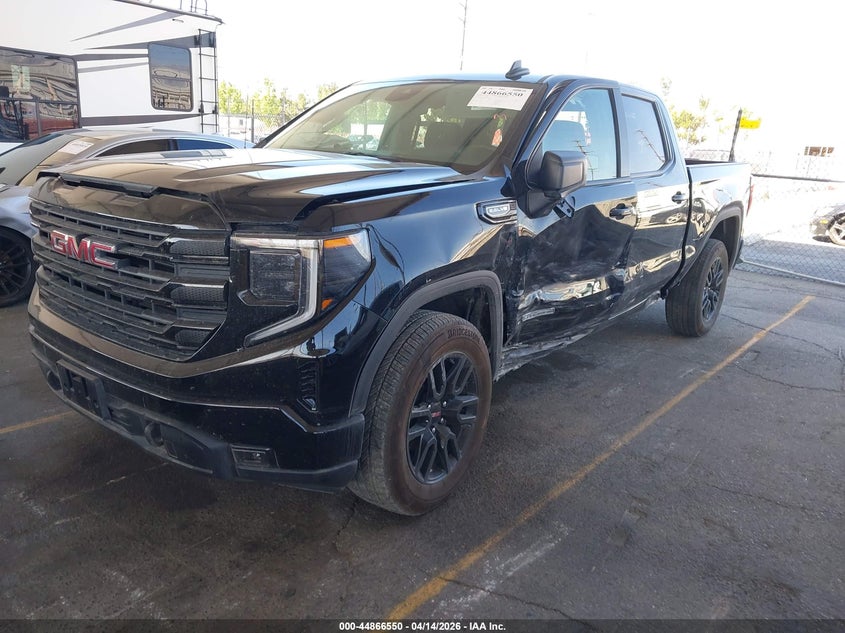 2025 Gmc SIERRA 5.3 1500 2Wd Short Box Elevation black Lot 111044866550 Vin 3GTPHCED0SG351431