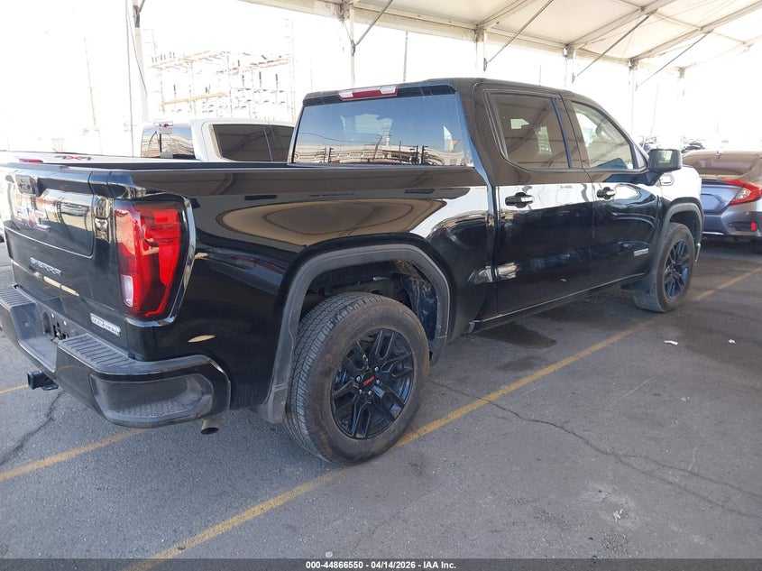 2025 Gmc SIERRA 5.3 1500 2Wd Short Box Elevation black Lot 111044866550 Vin 3GTPHCED0SG351431
