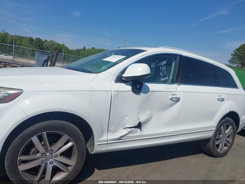 2014 Audi Q7 3.0T Premium VIN: WA1LGAFE3ED005186 Lot: 44866557