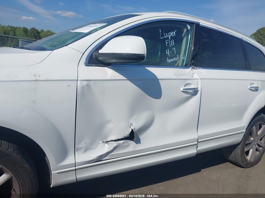 2014 Audi Q7 3.0T Premium VIN: WA1LGAFE3ED005186 Lot: 44866557