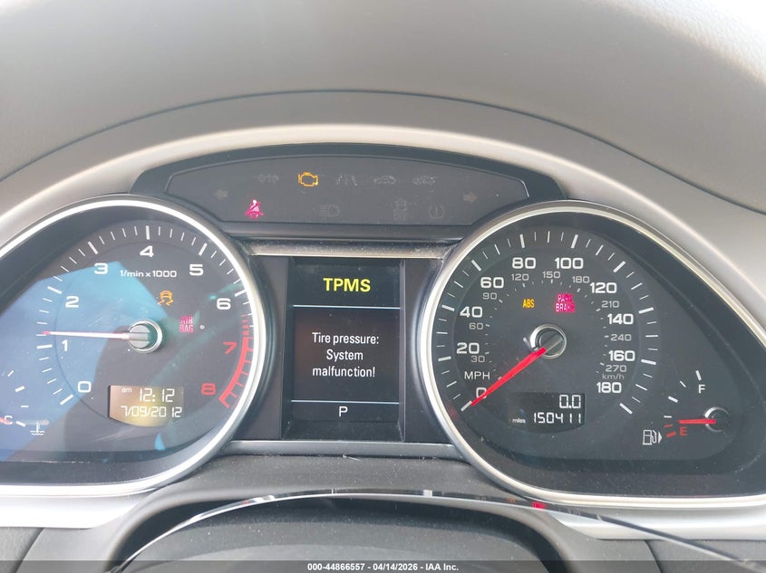 2014 Audi Q7 3.0T Premium VIN: WA1LGAFE3ED005186 Lot: 44866557