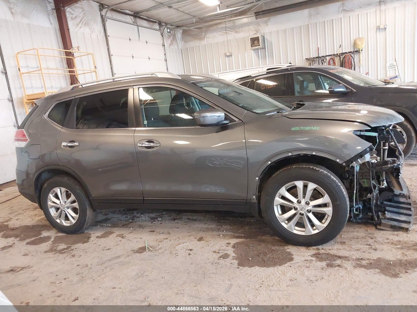 2016 Nissan Rogue Sv VIN: 5N1AT2MM0GC762852 Lot: 44866563