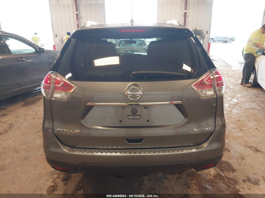 2016 Nissan Rogue Sv VIN: 5N1AT2MM0GC762852 Lot: 44866563