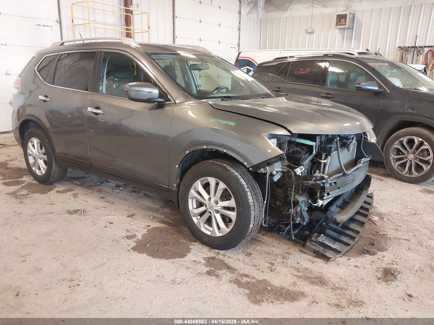 2016 Nissan Rogue Sv VIN: 5N1AT2MM0GC762852 Lot: 44866563