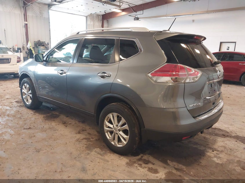 2016 Nissan Rogue Sv VIN: 5N1AT2MM0GC762852 Lot: 44866563