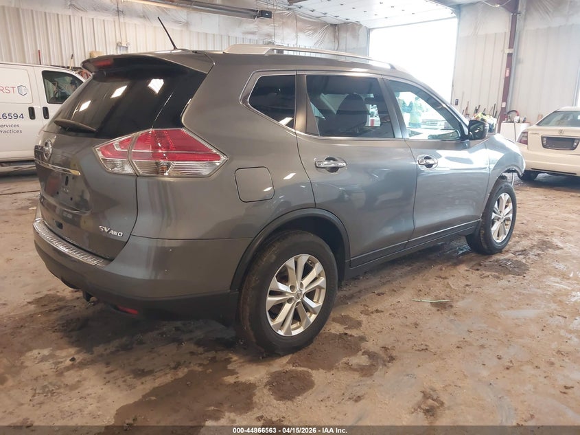 2016 Nissan Rogue Sv VIN: 5N1AT2MM0GC762852 Lot: 44866563