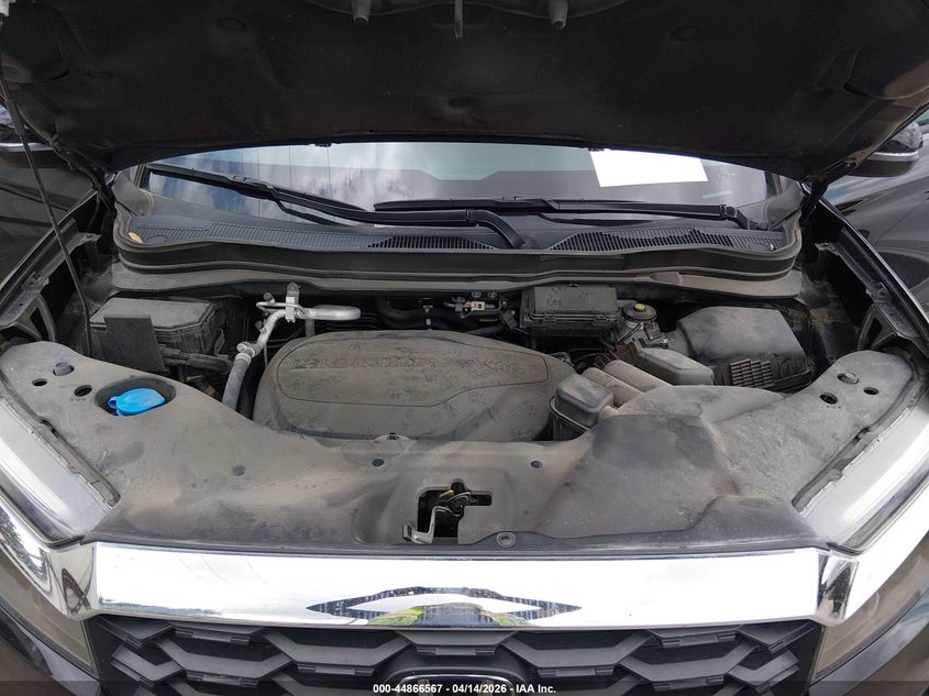 2022 Honda Passport Awd Ex-L VIN: 5FNYF8H57NB028564 Lot: 44866567