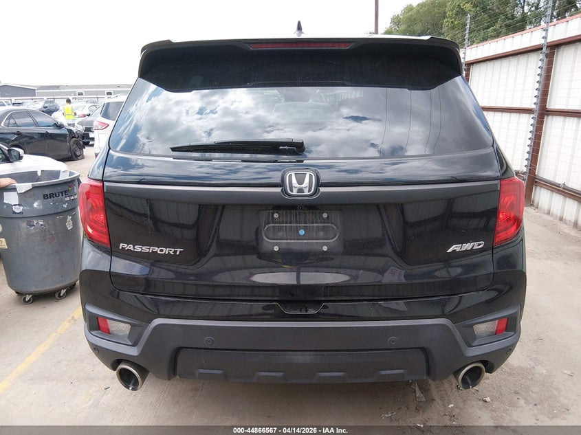 2022 Honda Passport Awd Ex-L VIN: 5FNYF8H57NB028564 Lot: 44866567