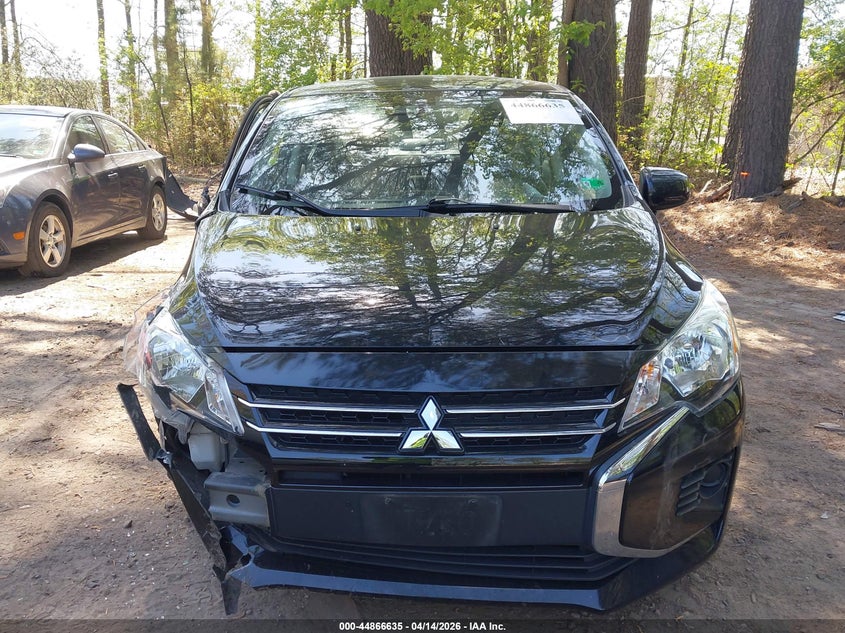 2022 Mitsubishi Mirage G4 Es VIN: ML32FUFJ5NHF03925 Lot: 44866635