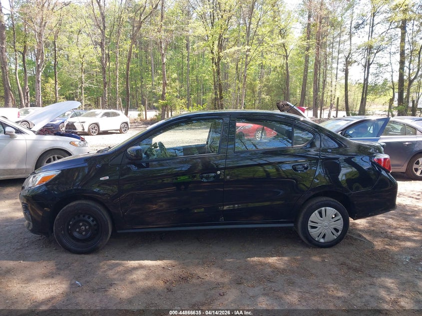 2022 Mitsubishi Mirage G4 Es VIN: ML32FUFJ5NHF03925 Lot: 44866635