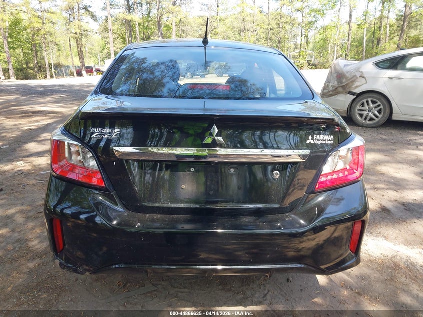 2022 Mitsubishi Mirage G4 Es VIN: ML32FUFJ5NHF03925 Lot: 44866635