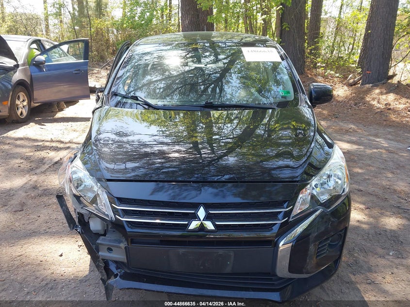 2022 Mitsubishi Mirage G4 Es VIN: ML32FUFJ5NHF03925 Lot: 44866635