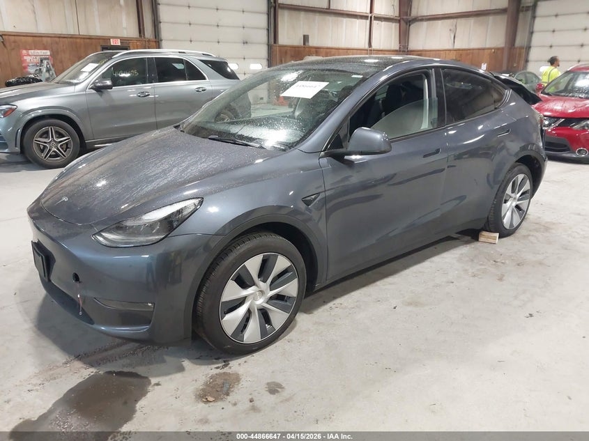 2023 Tesla Model Y Awd/Long Range Dual Motor All-Wheel Drive VIN: 7SAYGDEEXPF884005 Lot: 44866647