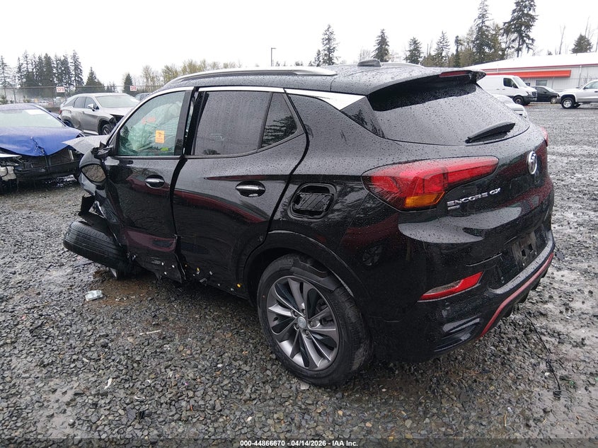 Vin: kl4mmgsl1lb121869, lot: 45363981, buick encore gx awd essence 20203